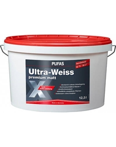 Краска Pufas Ultra-Weiss Innensilikon Премиум силиконовая