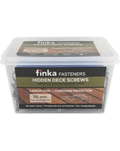 Саморез Finka Hidden Wood Screws C4 60mm
