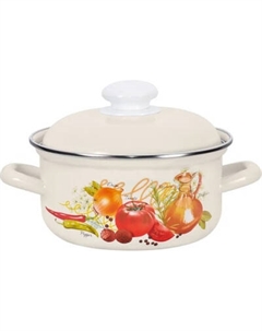 Кастрюля Лысьвенские эмали Итальянская кухня / 1510АП2/4