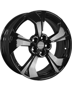 Литой диск Khomen KHW1724 FAW Bestune X80 17x7" 5x114.3мм DIA 67.1мм ET 45мм Black