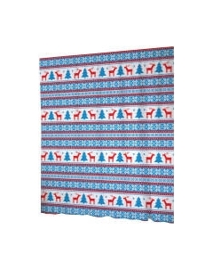 Шторка-занавеска для ванны JoyArty Зимние полосы / sc_20036 Joyarty