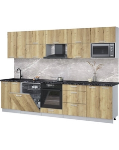 Кухонный гарнитур Интерлиния Мила Лайт 3.0-ПМ2