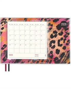 Еженедельник Escalada Леопард 2026 / 70349