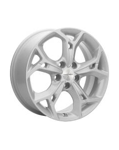 Литой диск Khomen KHW1702 Sportage 17x7" 5x114.3мм DIA 67.1мм ET 48.5мм F-Silver