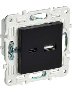 Розетка IEK Skandy SK-U22-D31-K02 Iek