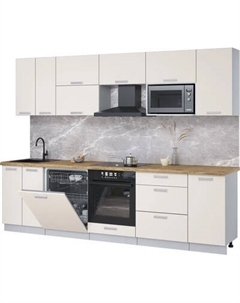 Кухонный гарнитур Интерлиния Мила Лайт 2.8-ПМ2