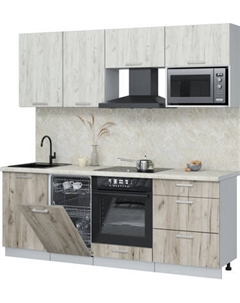 Кухонный гарнитур Интерлиния Мила Лайт 2.15-ПМ4