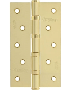Петля дверная Нора-М 5-4ВВ FНР-STD PB 125x75x2.5 универсальная Нора-м