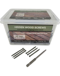 Саморез Finka Hidden Wood Screws C4 48mm