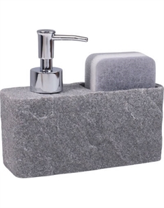 Дозатор для жидкого мыла AksHome Nexus с подставкой для губки Akshome