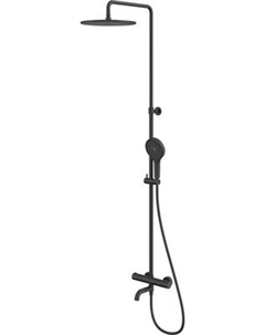 Душевая система со смесителем Whitecross Y1234TOPBL