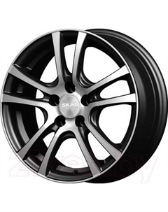 Литой диск SKAD Дели 15x6" 4x98мм DIA 58.6мм ET 38мм Черный бархат Skad
