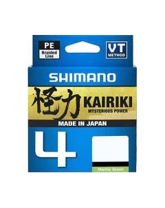 Леска плетеная Shimano Kairiki 4 PE 0.06мм / LDM54TE0606015G