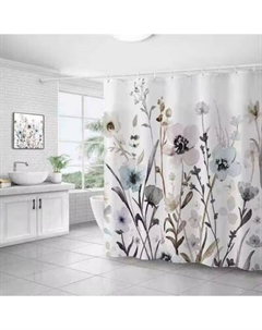 Шторка-занавеска для ванны ILLU 180x180 / LH2431940 Illu