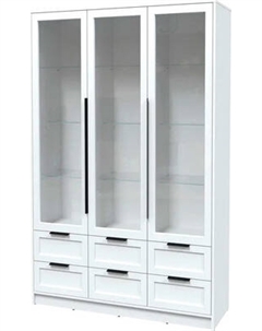 Шкаф с витриной Интерлиния Концепт Тренд КТ-ШВ3
