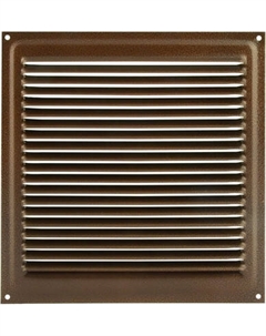 Решетка вентиляционная Нора-М 200x200 с сеткой / 2121 Нора-м