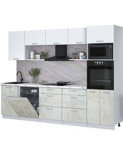 Кухонный гарнитур Интерлиния Мила Лайт 2.9-ПМ1