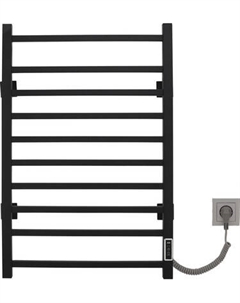 Полотенцесушитель электрический Gloss & Reiter Pro-gress тип.Э2 Л.50x80.P10 Муар Black (П) Таймер Gloss & reiter