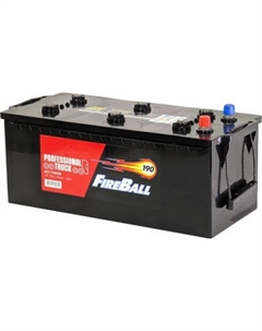 Автомобильный аккумулятор FireBall 6СТ-190 NR Euro R+ 1200A Fireball