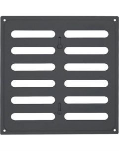 Решетка вентиляционная Нора-М 200x200 с заслонкой / 20172 Нора-м