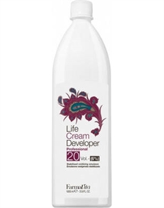 Крем для окисления краски Farmavita Life 20 vol. 6%