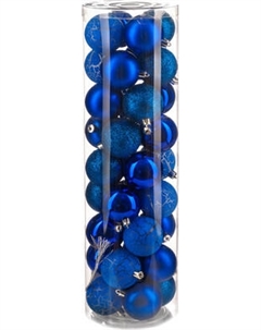 Набор шаров новогодних Ausini VT25-04019-4