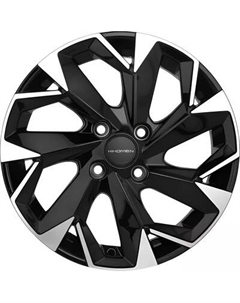 Литой диск Khomen KHW1508 Cobalt 15x6" 4x100мм DIA 56.6мм ET 39мм
