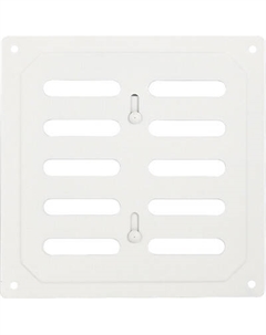 Решетка вентиляционная Нора-М 160x160 с заслонкой / 19367 Нора-м