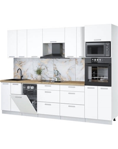 Кухонный гарнитур Интерлиния Мила Лайт 2.85-ПМ3