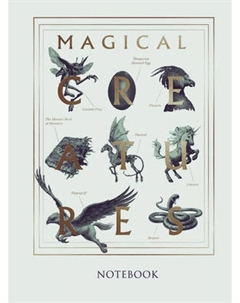 Блокнот Эксмо Фантастические твари / 9785041082048
