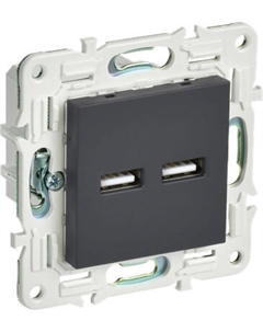 Розетка IEK Skandy SK-U21-D31-K53 Iek