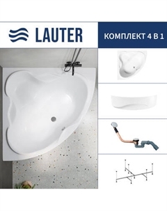 Ванна акриловая Lauter Riviera 150x150 / 21050150