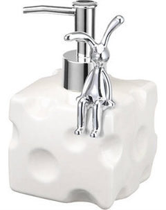 Дозатор для жидкого мыла Elan Gallery Сыр Кролик / 990761 Elan gallery