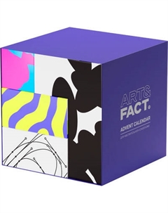 Набор косметики для лица Art&Fact Адвент-календарь Для лица с чувствительной и сухой кожи New Art&fact