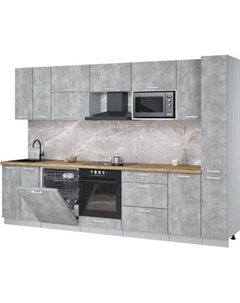 Кухонный гарнитур Интерлиния Мила Лайт 3.1-ПМ2