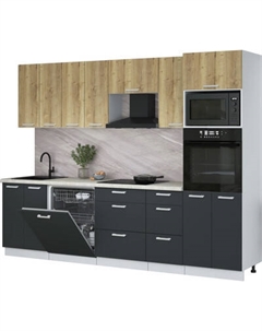 Кухонный гарнитур Интерлиния Мила Лайт 2.8-ПМ1