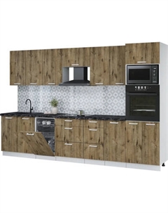 Кухонный гарнитур Интерлиния Мила Лайт 3.25-ПМ3