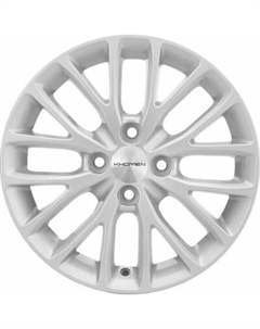 Литой диск Khomen KHW1506 Vesta 15x6" 4x100мм DIA 60.1мм ET 50мм F-Silver