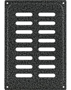 Решетка вентиляционная Нора-М 165x240 с заслонкой / 19370 Нора-м