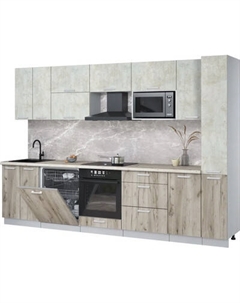 Кухонный гарнитур Интерлиния Мила Лайт 3.1-ПМ2