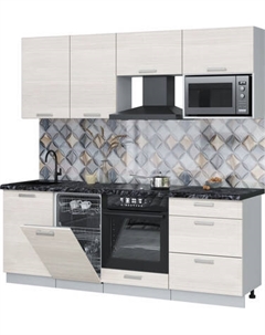 Кухонный гарнитур Интерлиния Мила Лайт 2.15-ПМ4