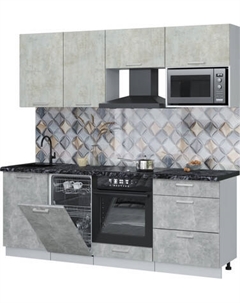 Кухонный гарнитур Интерлиния Мила Лайт 2.15-ПМ4