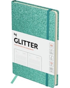 Ежедневник BG Glitter. Teal А6 / DuA6_61232 Bg
