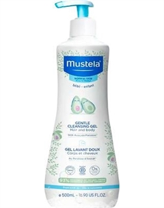 Гель для душа детский Mustela Нежный очищающий