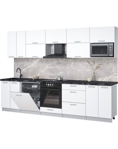 Кухонный гарнитур Интерлиния Мила Лайт 3.0-ПМ2