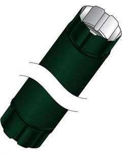 Труба водосточная Скайпрофиль Соединительная D90x1000