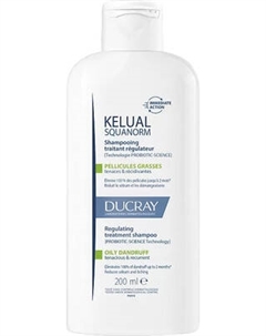 Шампунь для волос Ducray Kelual Squanorm от жирной перхоти