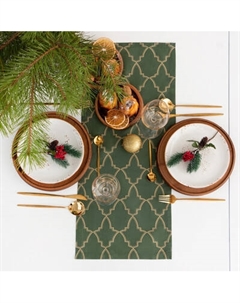 Дорожка на стол Этель Gold Ornament / 7321875
