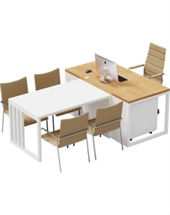 Письменный стол Crafto Дойл 01 с приставкой 210x160x79