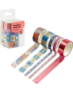 Набор лент декоративных Meshu Bubble Animals / MS_55909